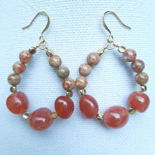 Autumn Jasper & Red Agate