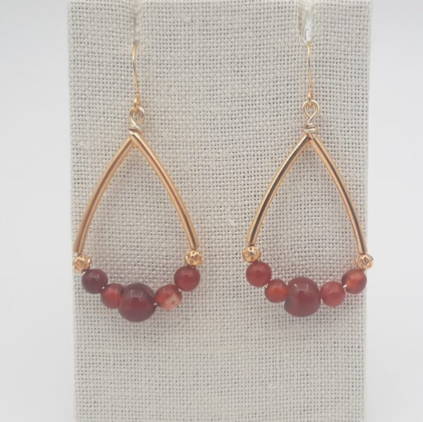 Red Agate & Gold